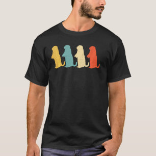 Prairie Dog Vintag Retro Rodent Animal Lover 60er T-Shirt