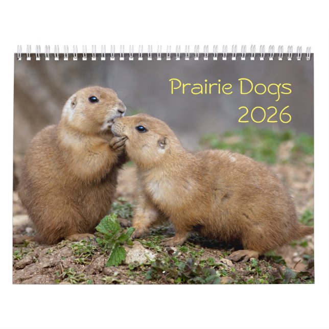 Prairie Dogs Calendar Kalender (Titelbild)