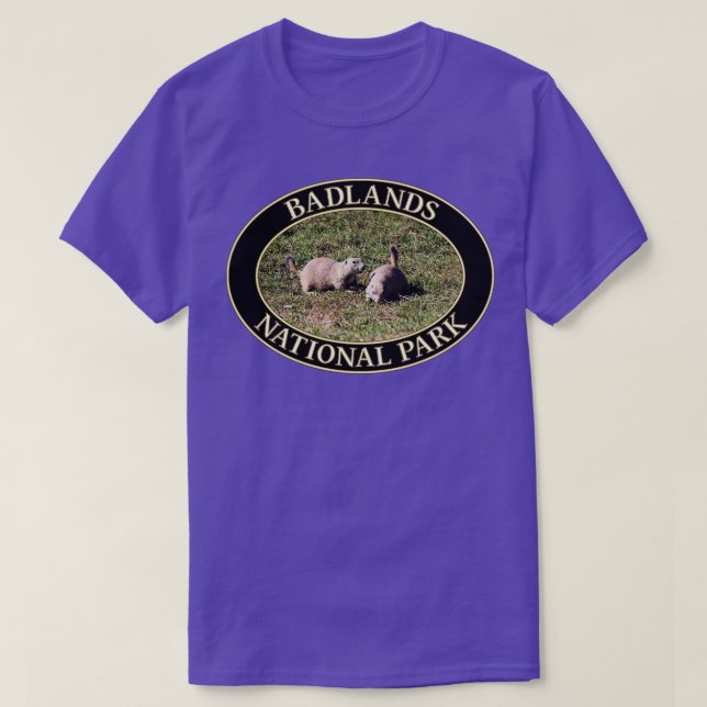 Prairie Dogs im Badlands National Park in South Da T-Shirt (Design vorne)