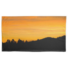 Prairie-Hügel bei Sonnenuntergang Kissenbezug