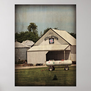 Prairie Queen Barn Quilt Poster