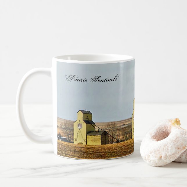 Prairie Sentinels Mossleigh Alberta Tasse (Mit Donut)