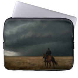 Prairie Storm - Dramatic Western Weather Laptopschutzhülle