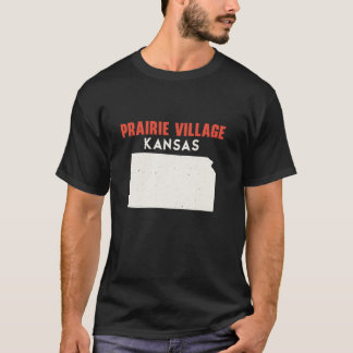 Prairie Village Kansas USA Staat America Travel Ka T-Shirt