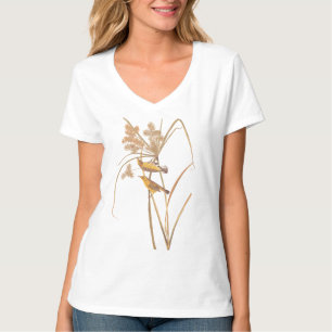 Prairie Warbler Audubon Yellow Bird T-Shirt