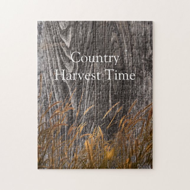 Prairie Wheat on Stall Board Puzzle (Vertikal)
