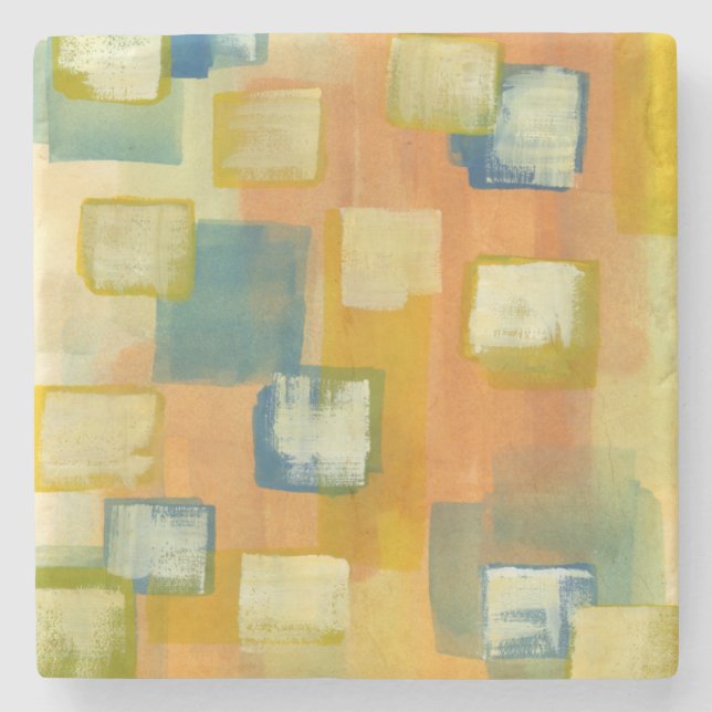 Prairie Zuhause I Steinuntersetzer (Vorderseite)