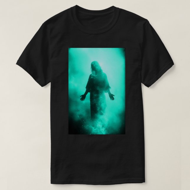 Praise Jesus Our Lord and Savior Glowinthedark 01 T-Shirt (Design vorne)