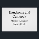 Praktisch und kann das Datum des Master-Koch für N Poster<br><div class="desc">Gestaltung</div>