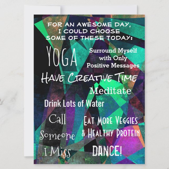 Praktische Erinnerungen zur Selbstmotivation für e (Vorderseite)