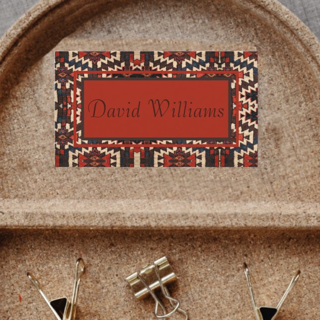 Praktische Visitenkarte für orientalisches Rucksde (Von Creator hochgeladen)