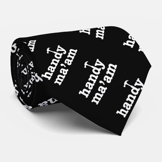 Praktischer Ma'am Tools Weibliche Maintenance-Mita Krawatte (Gerollt)