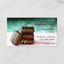 Praline-Visitenkarten Visitenkarte