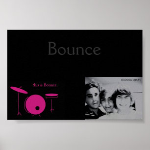 Prallen Sie das Band auf Poster