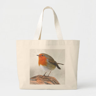 Praller Robin Redbreast Jumbo Stoffbeutel