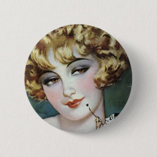 Prallplatten-Malerei Button