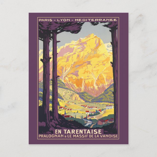Pralognan de la Vanoise Postkarte (Vorderseite)