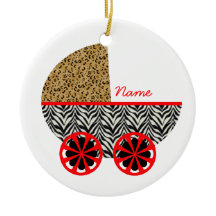 Pram-Verzierung mit Peter Pan-Mädchen-Zitat