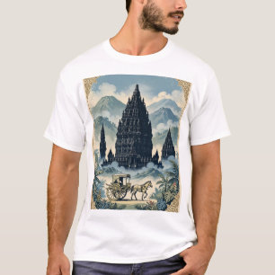 Prambanan Hindu-Tempel Java Indonesien T-Shirt