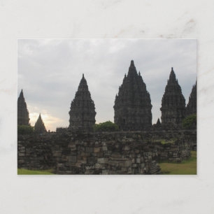 Prambanan-Tempel, Indonesien Postkarte