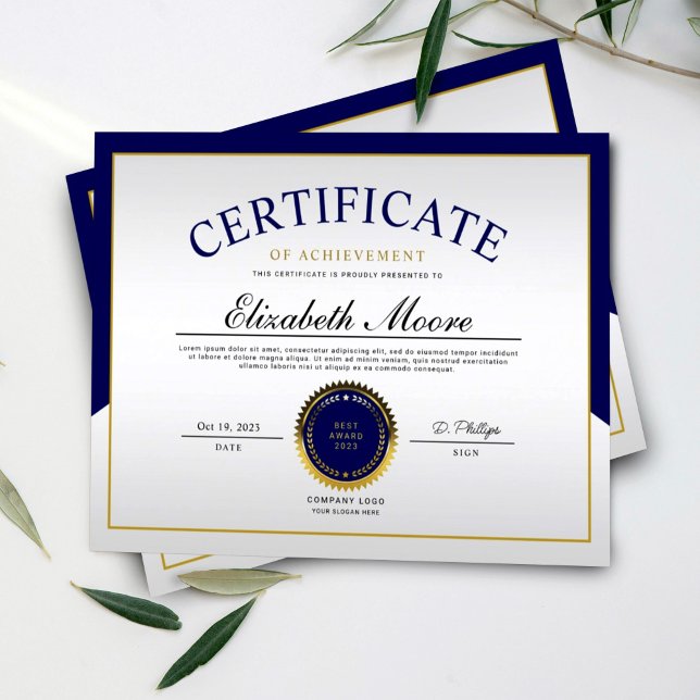 Prämie für das Blaue Gold-Grenzzertifikat (Von Creator hochgeladen)