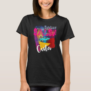 Prämie für die Flagge von Salsa Cuba T-Shirt