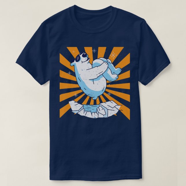 Prämie für einen lustigen Springpolar T-Shirt (Design vorne)