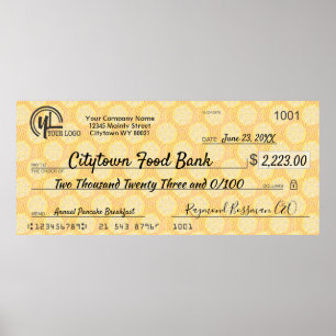 Prämie für Karo-Wohltätigkeit--Imitate Poster