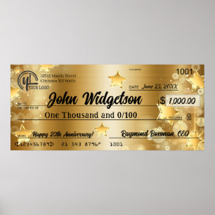 Prämie für Karo-Wohltätigkeit--Imitate Poster