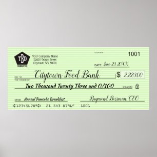 Prämie für Karo-Wohltätigkeit--Imitate Poster