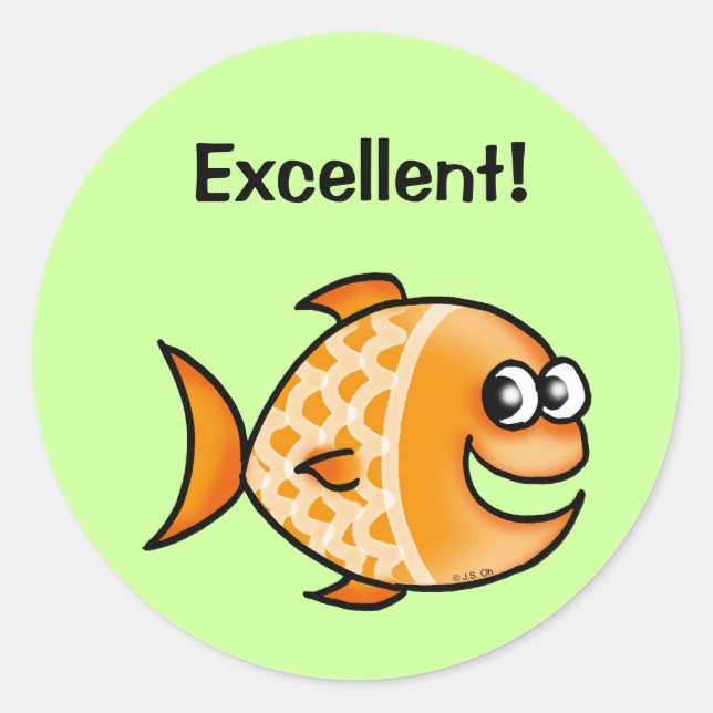 Prämienaufkleber (Ausgezeichnet!) Runder Aufkleber (Vorderseite)