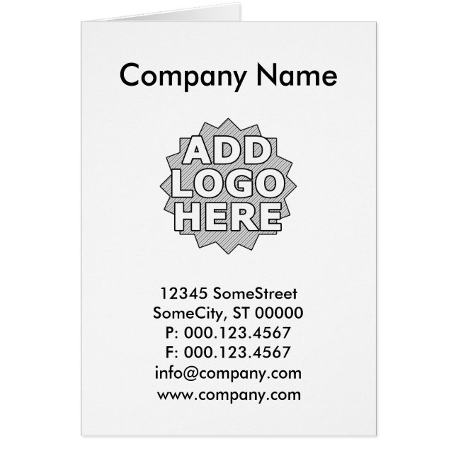 Prämienkarte für Logos (Vorne)