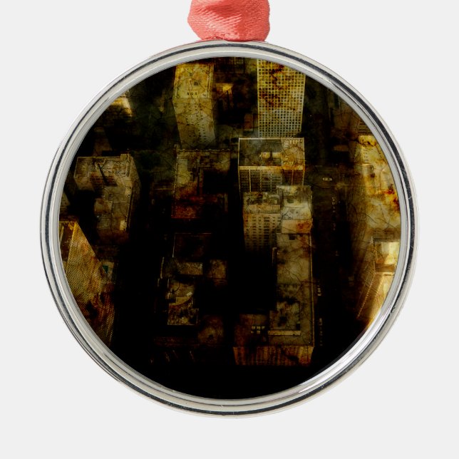 Prämienrundendekoration Ornament Aus Metall (Vorne)