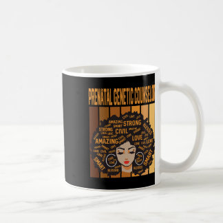 Pränataler Genetischer Berater Black History Month Kaffeetasse