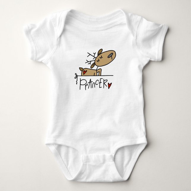 Prancer Ren-WeihnachtsT - Shirts und -geschenke (Vorderseite)