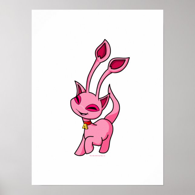 Prancing pink Aisha Poster (Vorne)