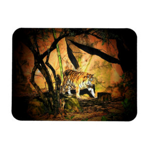 Prancing Tiger Magnet