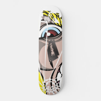 Prank City hat Augen Skateboard