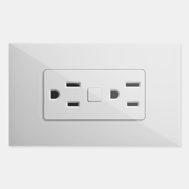 Prank Electrical Outlet Sticker Funny April Narren (Vorderseite)
