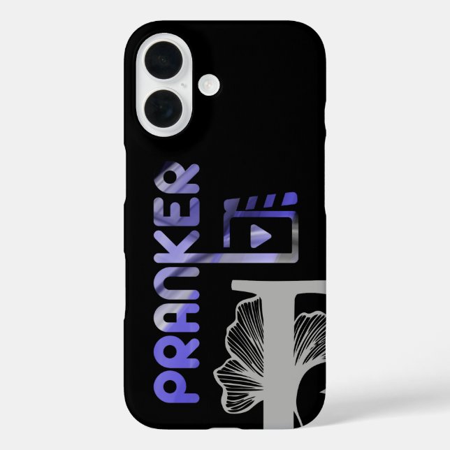 PRANKER iPhone Case Trend Abstrakt Lavendel Violet (Rückseite)