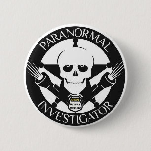 Pranormal Forscher-Knopf-Abzeichen Button