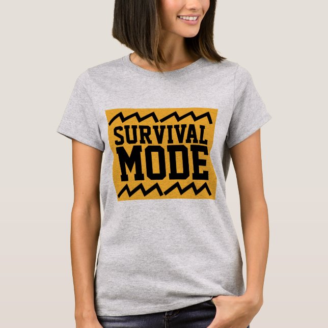 PRÄPPER FÜR DEN ÜBERLEBENSMODUS-T - SHIRT (Vorderseite)