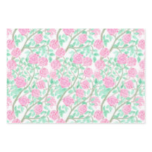 Präppy-Rosa-Rosengarten