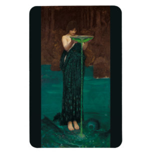 Präraffaelitische Malerei von Waterhouse Magnet