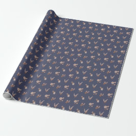 Prärie Botanik Geschenkpapier