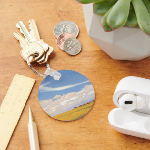 Prärie nach dem Sturm von Maynard Dixon, Vintage A Schlüsselanhänger