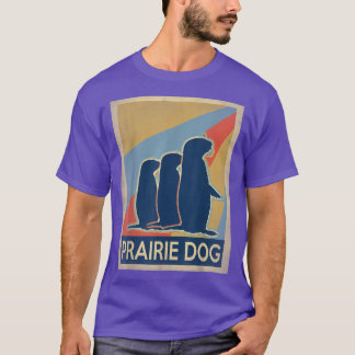 Präriehund im Vintagen Stil  T-Shirt