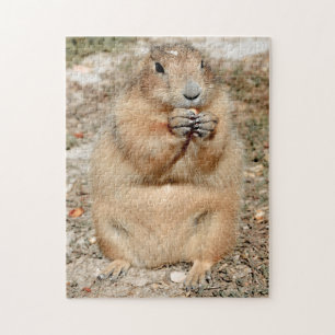Präriehund-Snacking-Rätsel Puzzle