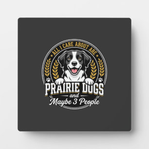 Präriehunde Vielleicht 3 Personen Design Fotoplatte