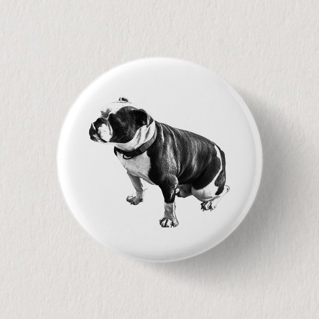 Präsent und geduldig button (Vorderseite)